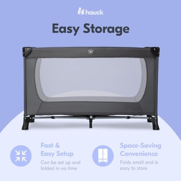 hauck Dream'n Play Plus Travel Cot for Toddlers