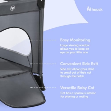 hauck Dream'n Play Plus Travel Cot for Toddlers