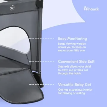 hauck Dream'n Play Plus Travel Cot for Toddlers