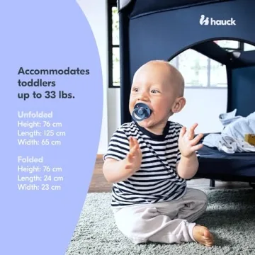 hauck Dream'n Play Plus Travel Cot for Toddlers