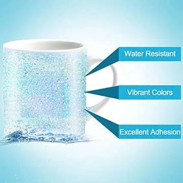 Outus Holographic Sticker Paper - Vibrant Self-Adhesive Sheets