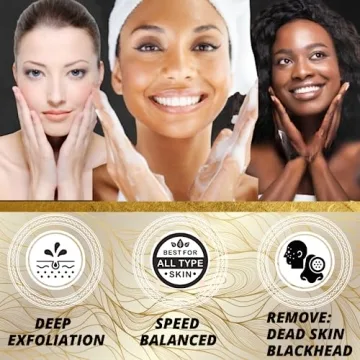 Premium Facial Cleansing Brush 7 in 1 Flawless Gold Edition