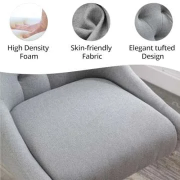 Elegant Swivel Office Chair with Ergonomic Design