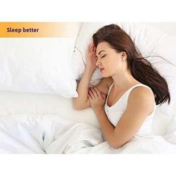 Reusable Silicone Ear Plugs - 2 Pairs - NRR 32, Waterproof, Hypoallergenic - Ultra Comfortable Noise Reduction Earplugs for Swimming, Concerts and Airplanes - Gift Travel Pouch