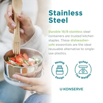 U Konserve Eco-Friendly Stainless Steel Food Containers