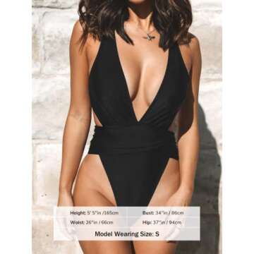 CUPSHE One Piece Swimsuit - Elegant & Stylish Bathing Suit