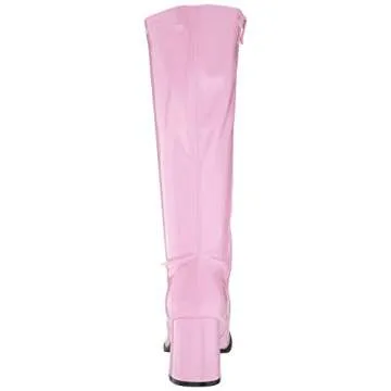 Ellie Shoes Women’s Retro Pink Knee High Boot Fashion