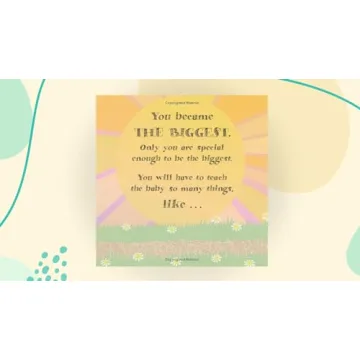 You're The Biggest Gift Book for New Siblings