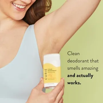 Curie Natural Deodorant for Women - Orange Neroli 2oz Stick - Aluminum Free Deodorant, Paraben Free, Cruelty Free, Non-Toxic