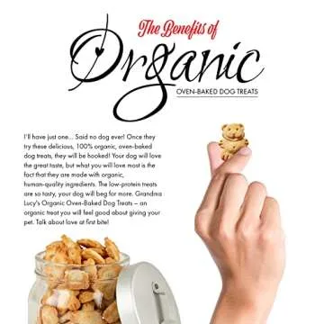 Grandma Lucy's - Organic Baked Dog Treats - Pumpkin - 14Oz