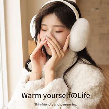 Stylish PEHOYGA Women Ear Muffs for Winter Comfort