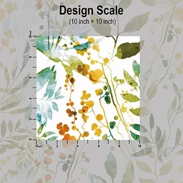 Blooming Wall Peel and Stick Watercolor Wallpaper