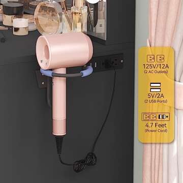 Elegant DWVO Makeup Vanity with LED Lights & Storage