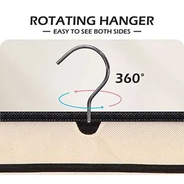 MISSLO Dual-Sided Jewelry Organizer with 40 Pockets