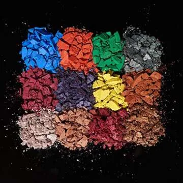 Vibrant 12 Assorted Eye Shadows - The Afrique Palette