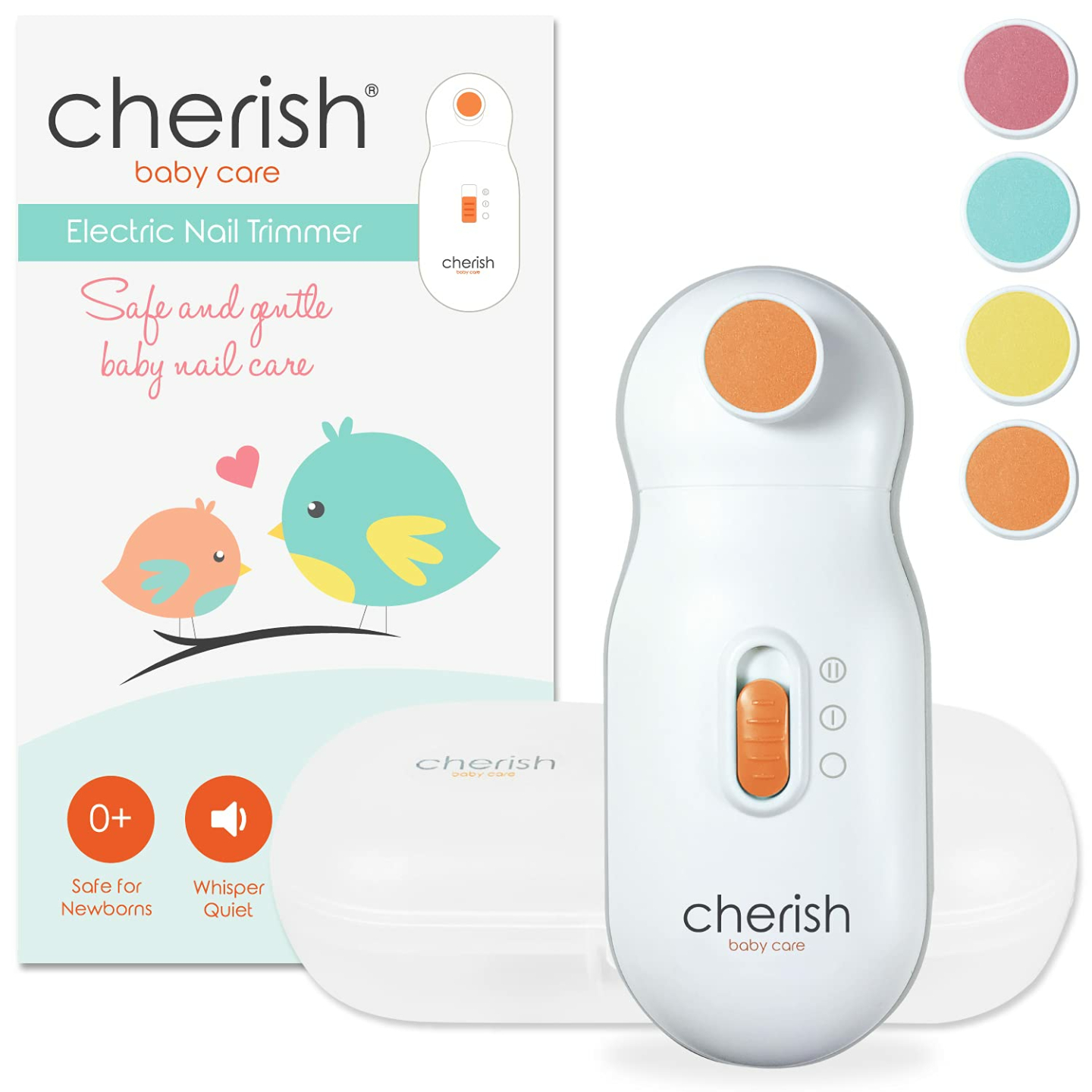 Electric Baby Nail File Clippers for Gentle Care