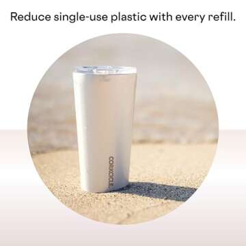 Corkcicle Sparkle Unicorn Insulated Tumbler - 24 oz