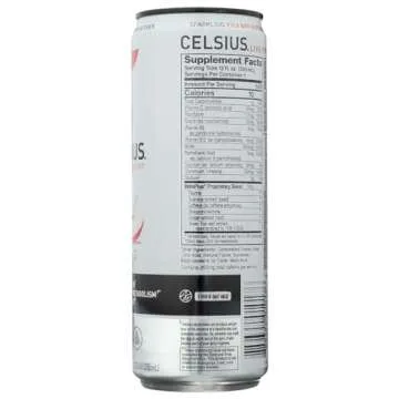 CELSIUS Sparkling Fuji Apple Pear, Functional Essential Energy Drink 12 Fl Oz (Pack of 24)