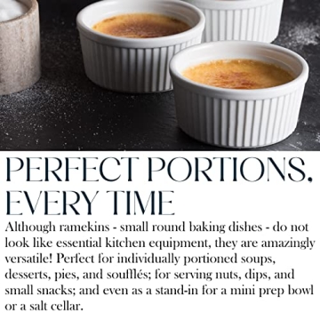 Bellemain 4 oz Ramekins - Elegant and Versatile