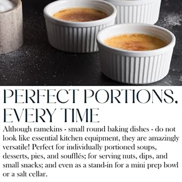 Bellemain 4 oz Ramekins - Elegant and Versatile