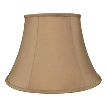 Royal Style Medium Lamp Shades - Natural Linen Elegance