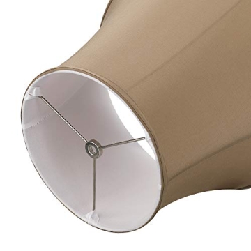 Royal Style Medium Lamp Shades - Natural Linen Elegance