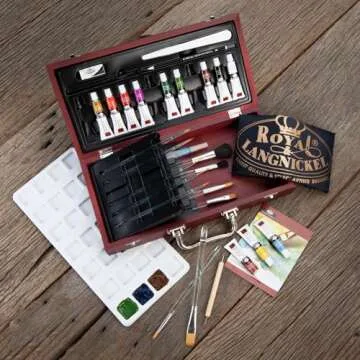Royal & Langnickel Watercolor Painting Box Set for Artists
