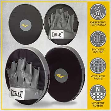Everlast 3010 Boxing Fitness Kit, Black/Grey
