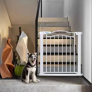 Flalivi 51.6" Baby Gate for Stairs and Doorways