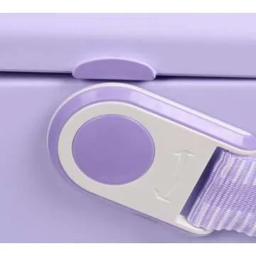 Igloo Lilac Breeze 11 Qt Tag-Along Too Strapped Picnic Style Cooler