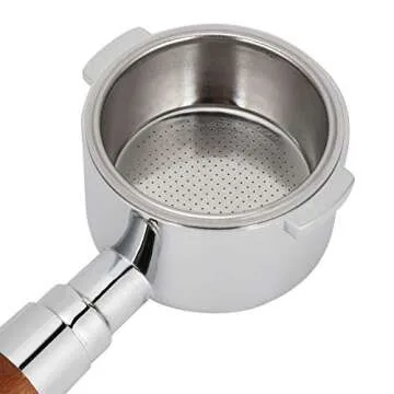 Elevate Espresso with Ladieshow 51mm Wood Portafilter