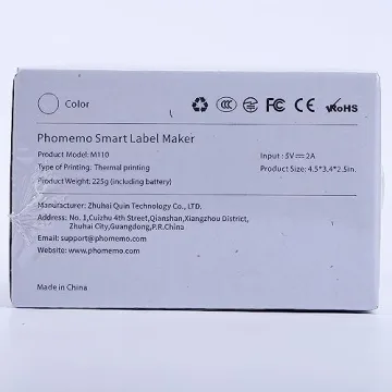 Phomemo M110 Portable Bluetooth Label Maker for Organizing