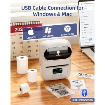Phomemo M110 Portable Bluetooth Label Maker for Organizing