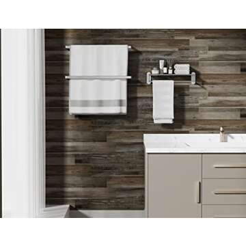 SINGULARWOOD Vinyl Wall Planks,Self-Adhesive Vinyl Panels for Walls,Peel and Stick Easy Installation...