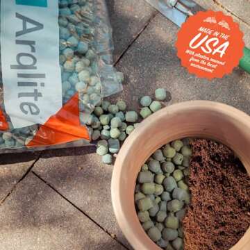Arqlite Smart Gravel | Eco-Friendly Plant Drainage for Healthy Roots | Pots & Raised Garden Beds | Y...