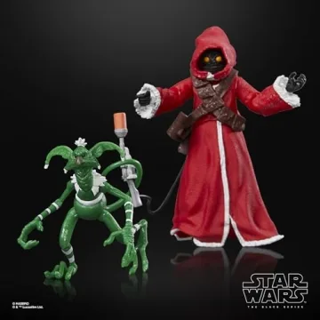 STAR WARS Holiday Edition Jawa & Salacious B. Crumb Action Figures