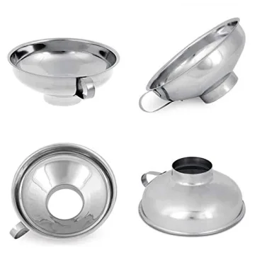 Stainless Steel Jam Jar Funnel for Easy Canning