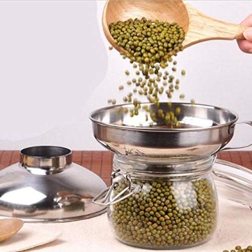 Stainless Steel Jam Jar Funnel for Easy Canning