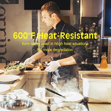 Premium Silicone Spatula Set - Heat Resistant Kitchen Utensils