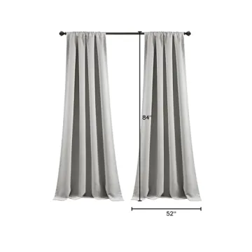 Lush Decor Insulated Blackout Curtains for Home Style