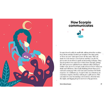 Scorpio Zodiac Book for Insight and Self-Discovery