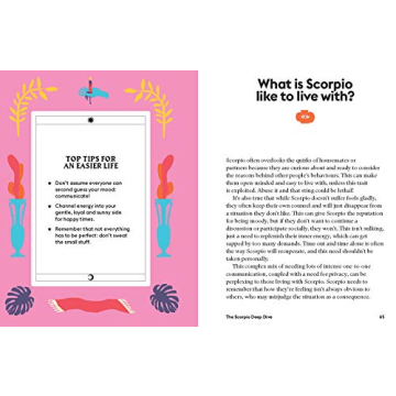 Scorpio Zodiac Book for Insight and Self-Discovery