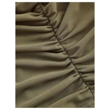 Stylish Milumia Women's One Shoulder Tube Crop Top