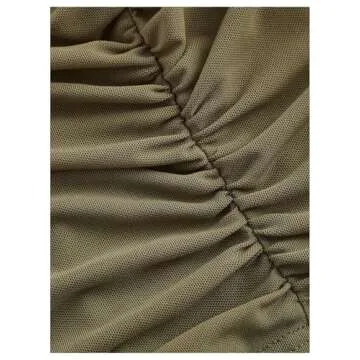 Stylish Milumia Women's One Shoulder Tube Crop Top