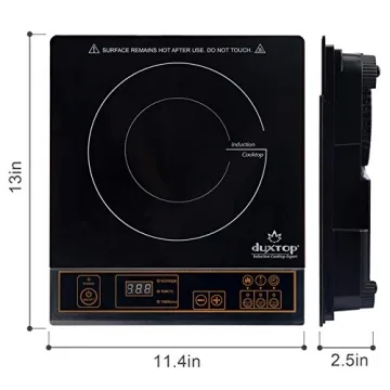 Duxtop 1800W Induction Cooktop Portable and Efficient