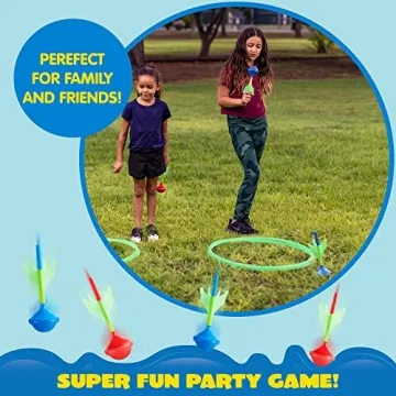 JOYIN Lawn Darts Game Set for All Ages - Glow Fun