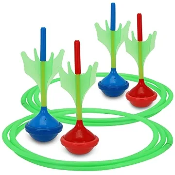 JOYIN Lawn Darts Game Set for All Ages - Glow Fun