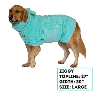 Premium Dog Bathrobe Towel for Quick Pet Drying