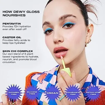 Youthforia Dewy Gloss - Vegan Hydrating Lip Oil