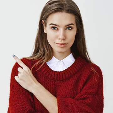 3-Pack Detachable Fake Collar Women’s Stylish Accessory